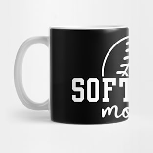 Softball Mom Yellow Jacket Mug